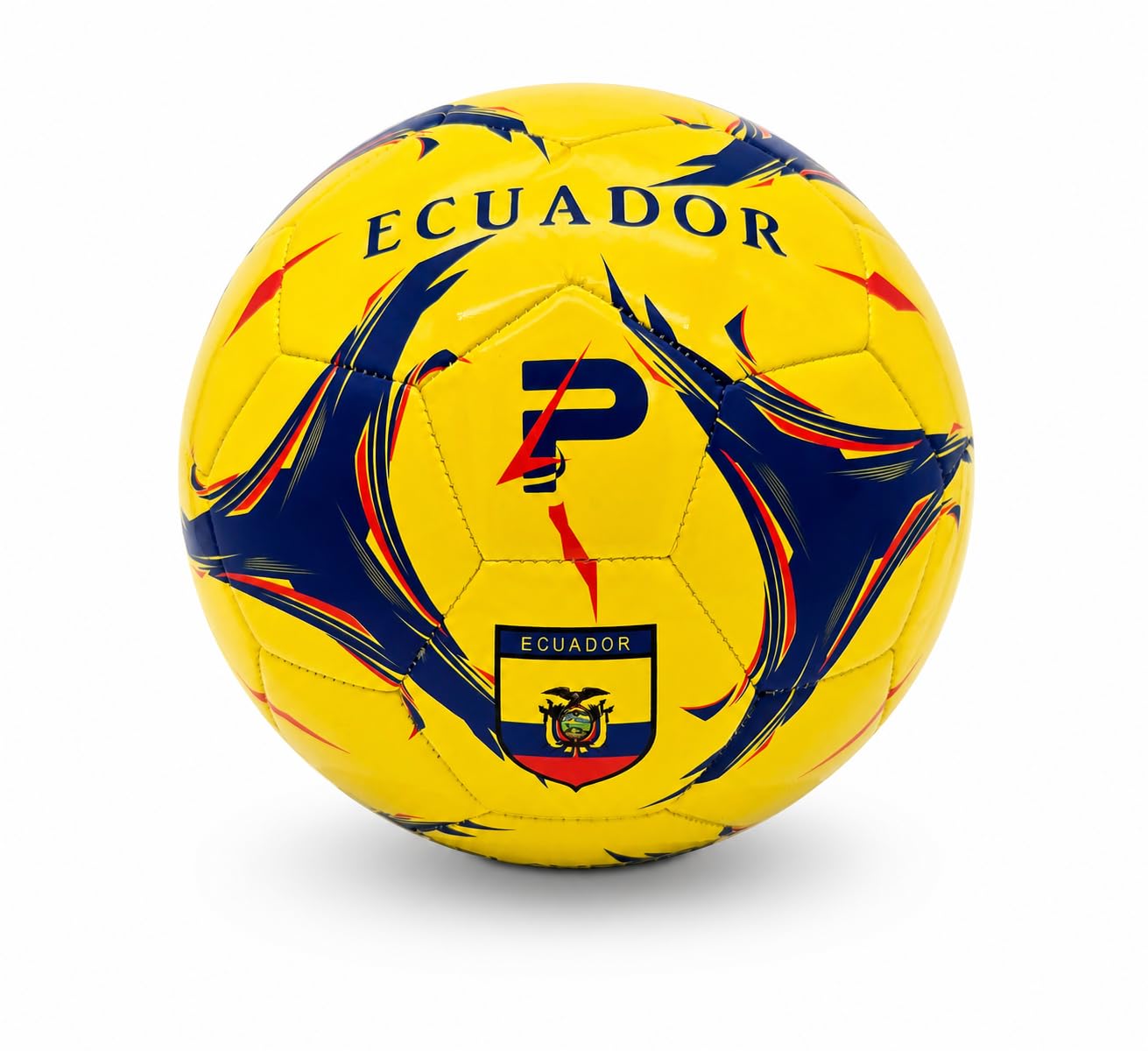 PLAYPRO Country Training Soccer Ball - Elite Edition - for All Ages - Size 2, 3, 4 and 5 (Ecuador, 5) — image 1