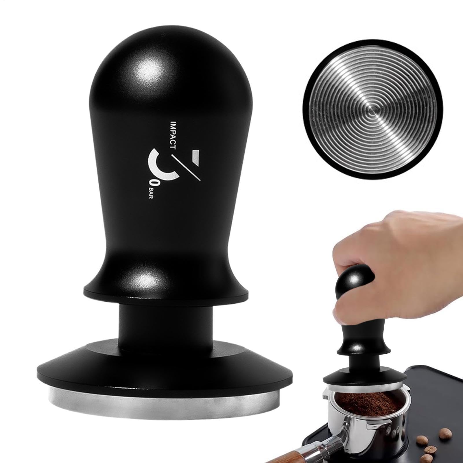 Espresso1 Press Tool 53 mm caffè polvere inceppamento strumenti regolabili1