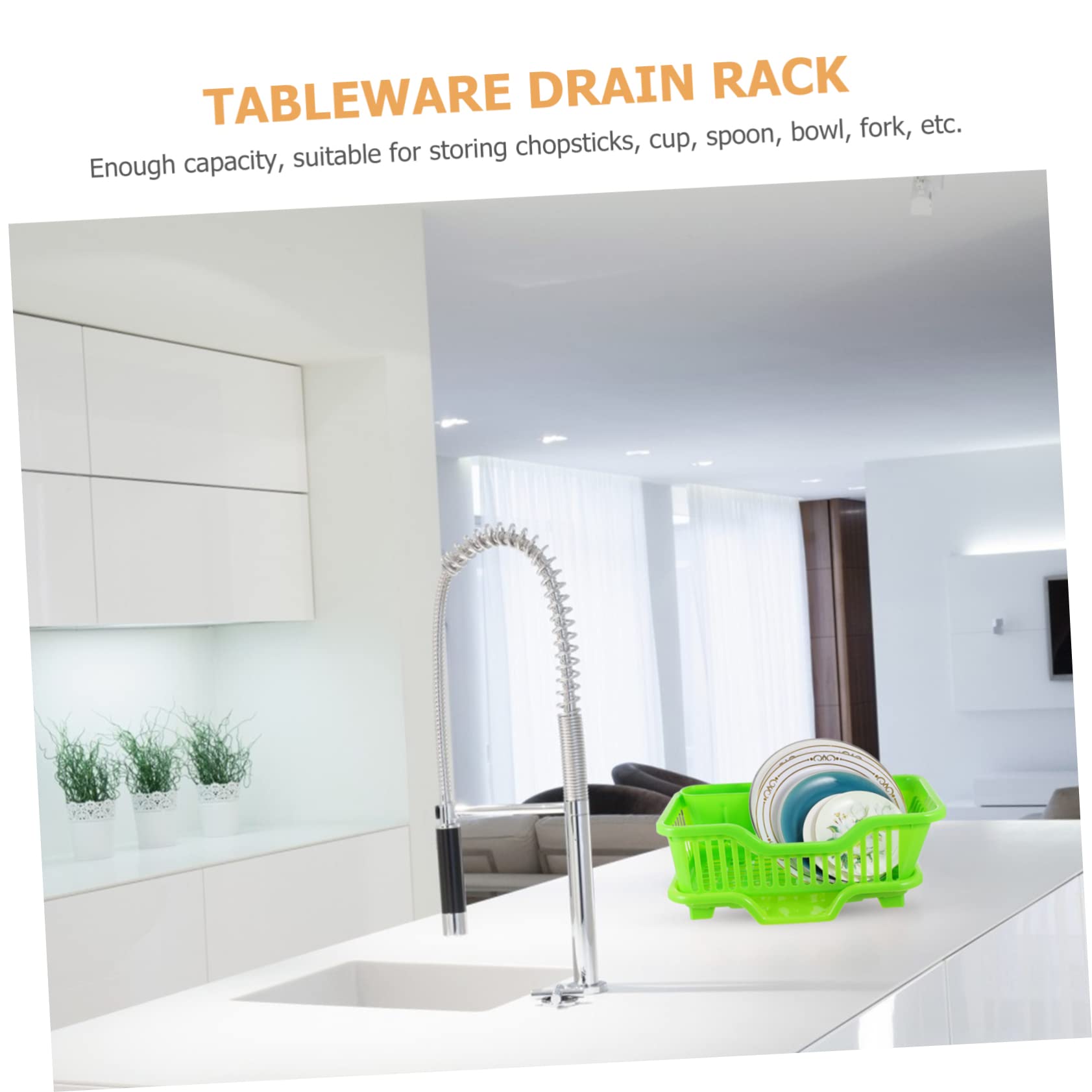 Ciieeo Bowl Holder Rack Kitchen Cutlery Drain Box Drying Rack Kitchen Tableware Chopstick Box