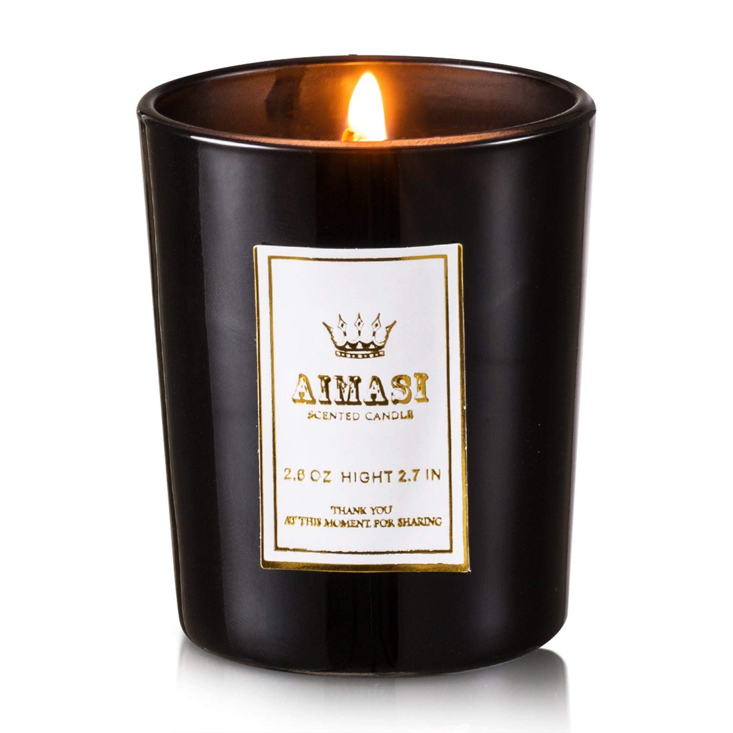 Duftkerze, Geschenk-Set aus Glas, 100 % natürliches Sojawachs, 6 Aromen, Vintage, Aromatherapie-Kerzen, für Freunde, Familie, Party, Hochzeit, Valentinstag