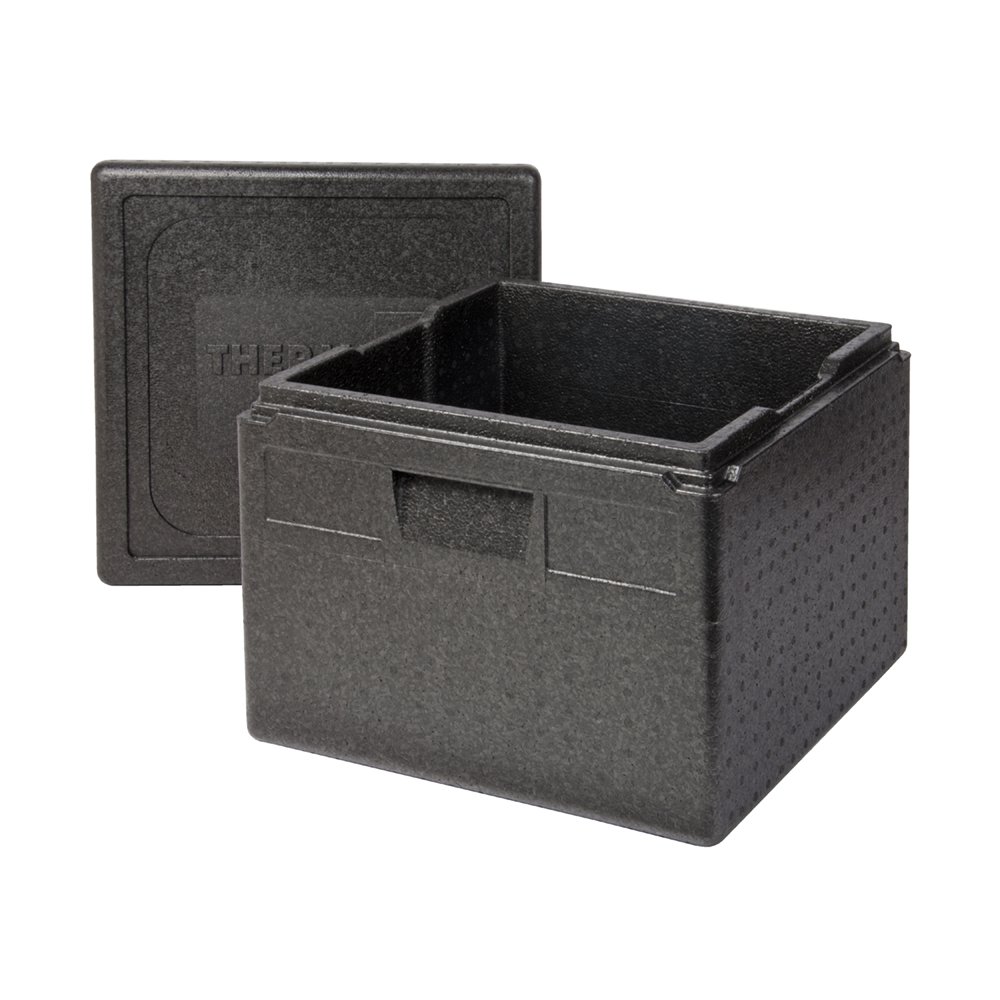 Thermo Future Box Thermobx - Glacière carrée - Boîte de Transport - Boîte Isotherme avec Couvercle - 32 l - Boîte Isotherme en polypropylène expansé