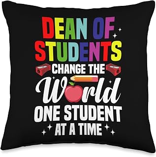 Dean of Students Week Office High School Employee Throw Pillow