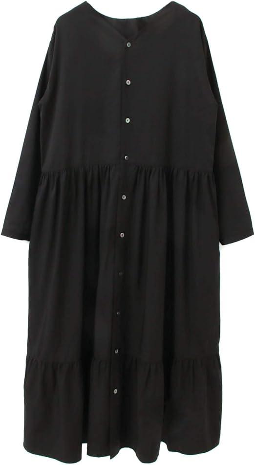 Amazon Co Jp アーバンリサーチ ドアーズ ワンピース ドレス ティアード2wayワンピース レディース Dr14 26u402 Black One 服 ファッション小物