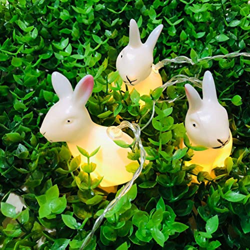 Cordão de Luzes de Coelho de Páscoa PretyzOOM Luzes LED Coelhinho de Fada Luzes Noturnas Decorativas