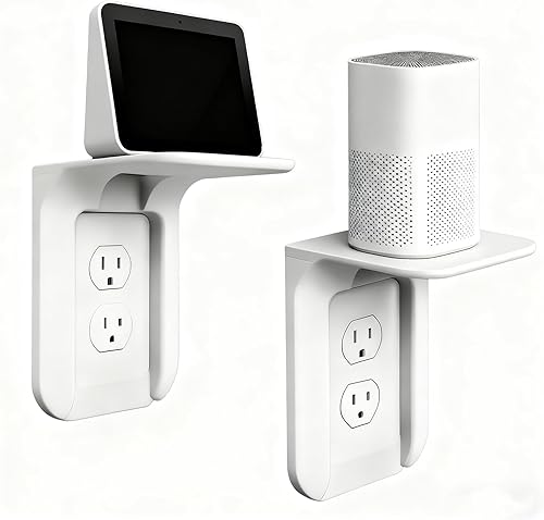 Estante de salida, soporte de pared de baño con gestión de cables integrada, organizador de pared para decoración inteligente del hogar, ahorro de