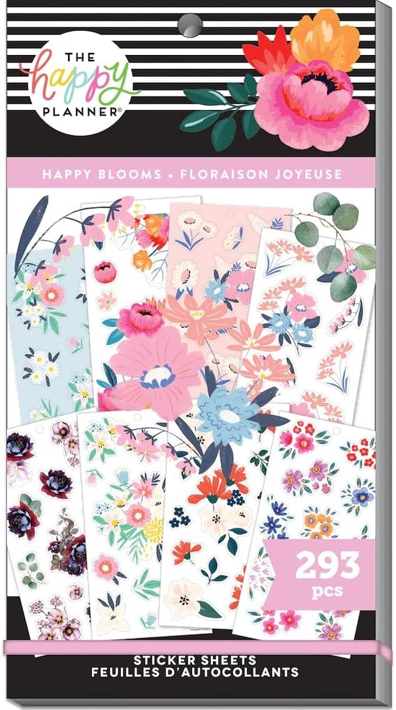 Happy Planner Sticker Value Pack, Happy Blooms, 293