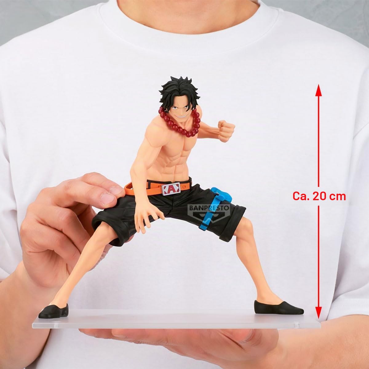 Banpresto Sammelfigur Portgas D. Ace One Piece – Grandista BP29392P, Mehrfarbig, optimal für Anime-Fans