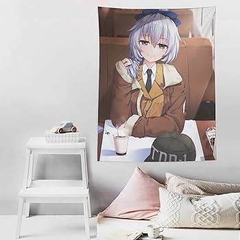 Amazon.co.jp: タペストリー 可愛い キャラクター柄 フルメタル