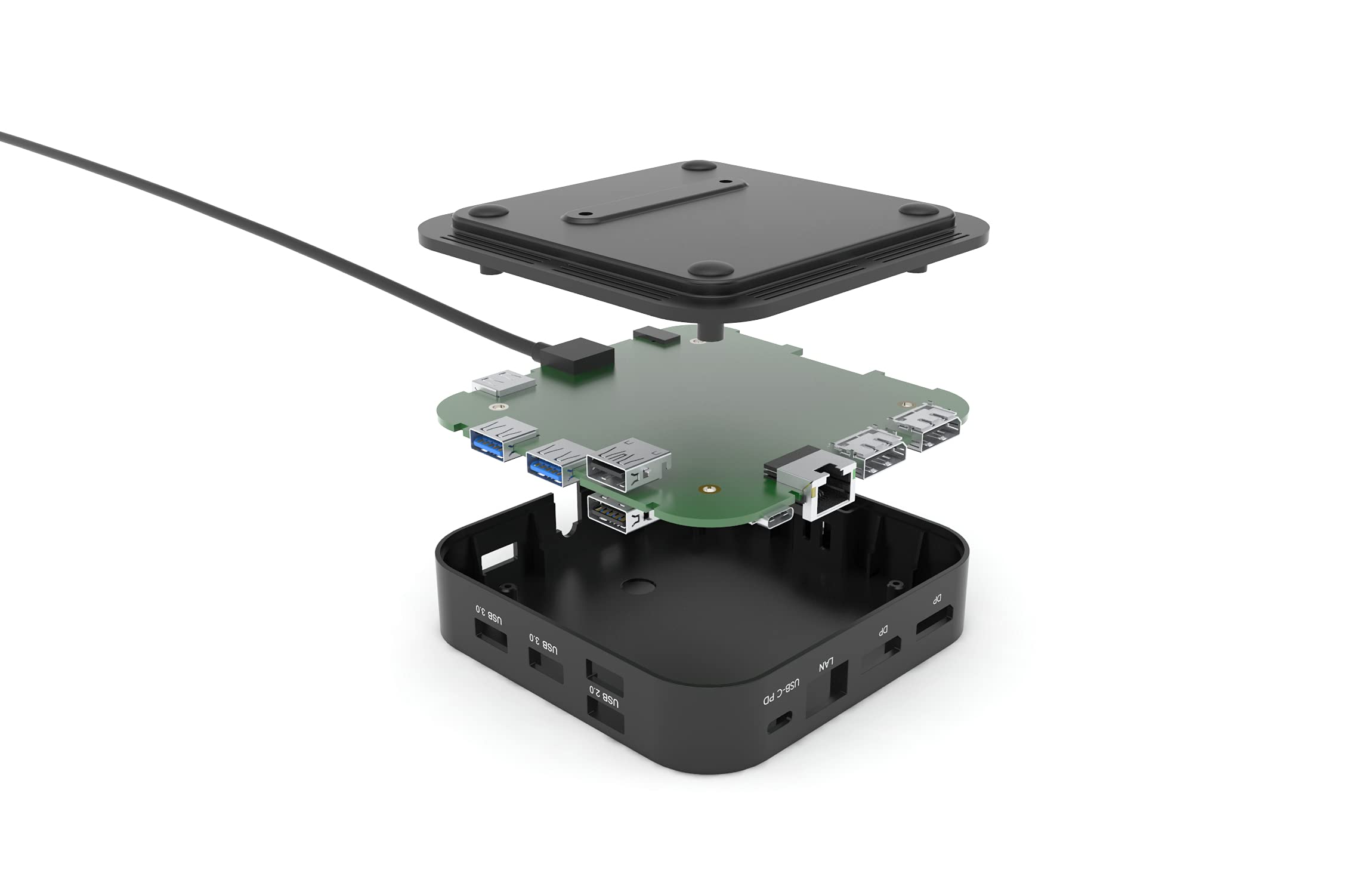 I-TEC USB-C Dual Display Docking Station with Power Delivery and Universal Charger C31DUALDPDOCKPD100W