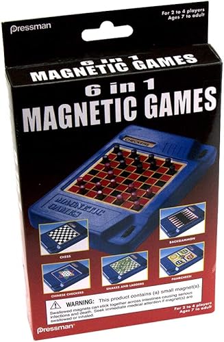 6-en-1de viaje Juegos Magnéticos