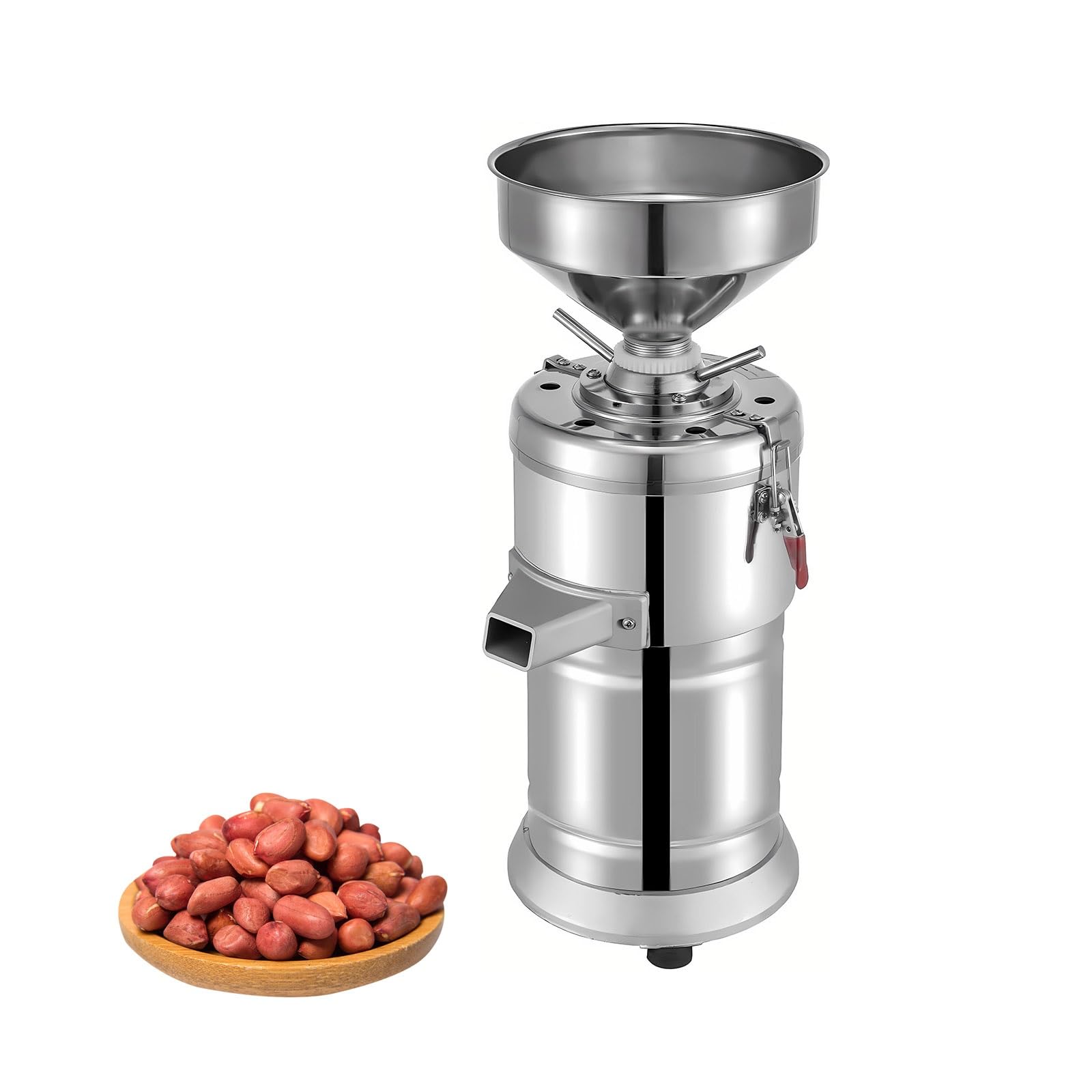 Multifunktionale Nussmühle 15 Kg/H – Leise Arbeitende Maschine Für Tahini Und Nusscreme, Leicht Zu Reinigen, Kupfermotor 1100 W, Stabiler Aufbau
