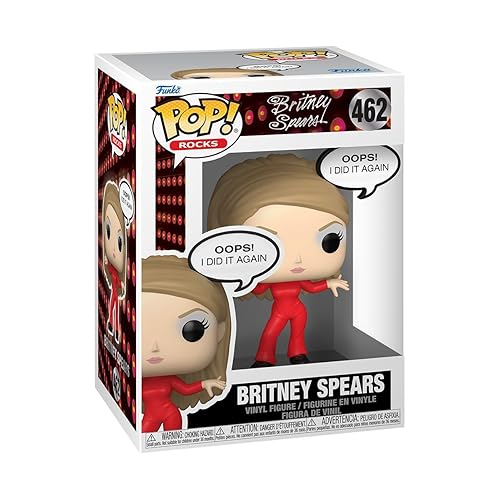 Funko Pop! Sayings: Britney Spears - Oops, I Did it Again