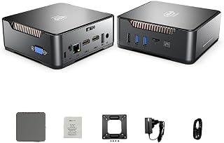Gk3v Pro Intel N5105 Mini Pc Windows Quad Core Dual Band Wifi Bluetooth HDMI Vga Desktop Htpc USB 3.0 Com Suporte Para Disco Rígido, Três Saídas De Tela,US-16G+256G