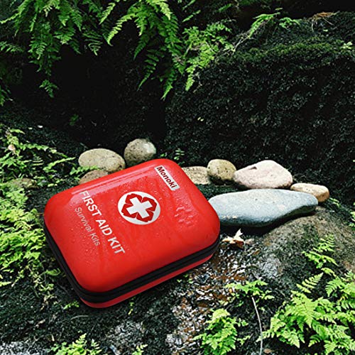 Monoki First Aid Kit Survival Kit, Emergency Survival Kit Medical Supplies Trauma Bag Safety First Aid Kit for Home, Office, School, Car, Boat, Travel, Camping, Hiking, Sports, Adventures - Thumbnail 7