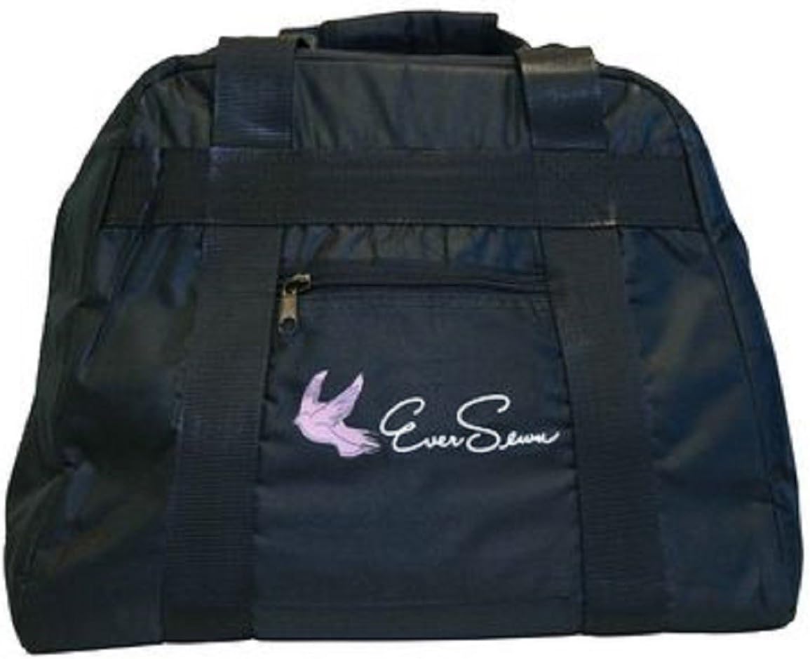 Ever Sewn Portable Bag Eversewn Sparrow Canvas Sewing Machine Tote,Black,18L x 8W x 14H