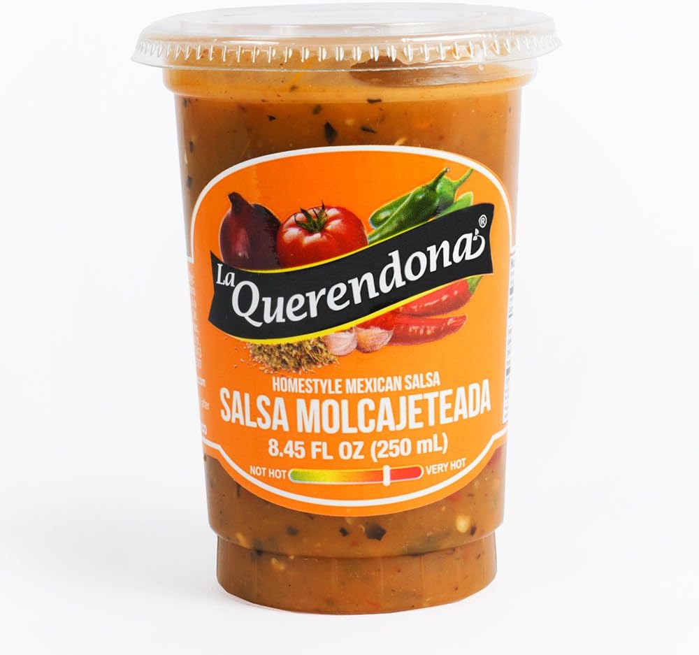 Salsa Molcajeteada (Homestyle Mexican Salsa), 8.45 Fl OZ - By La Querendona