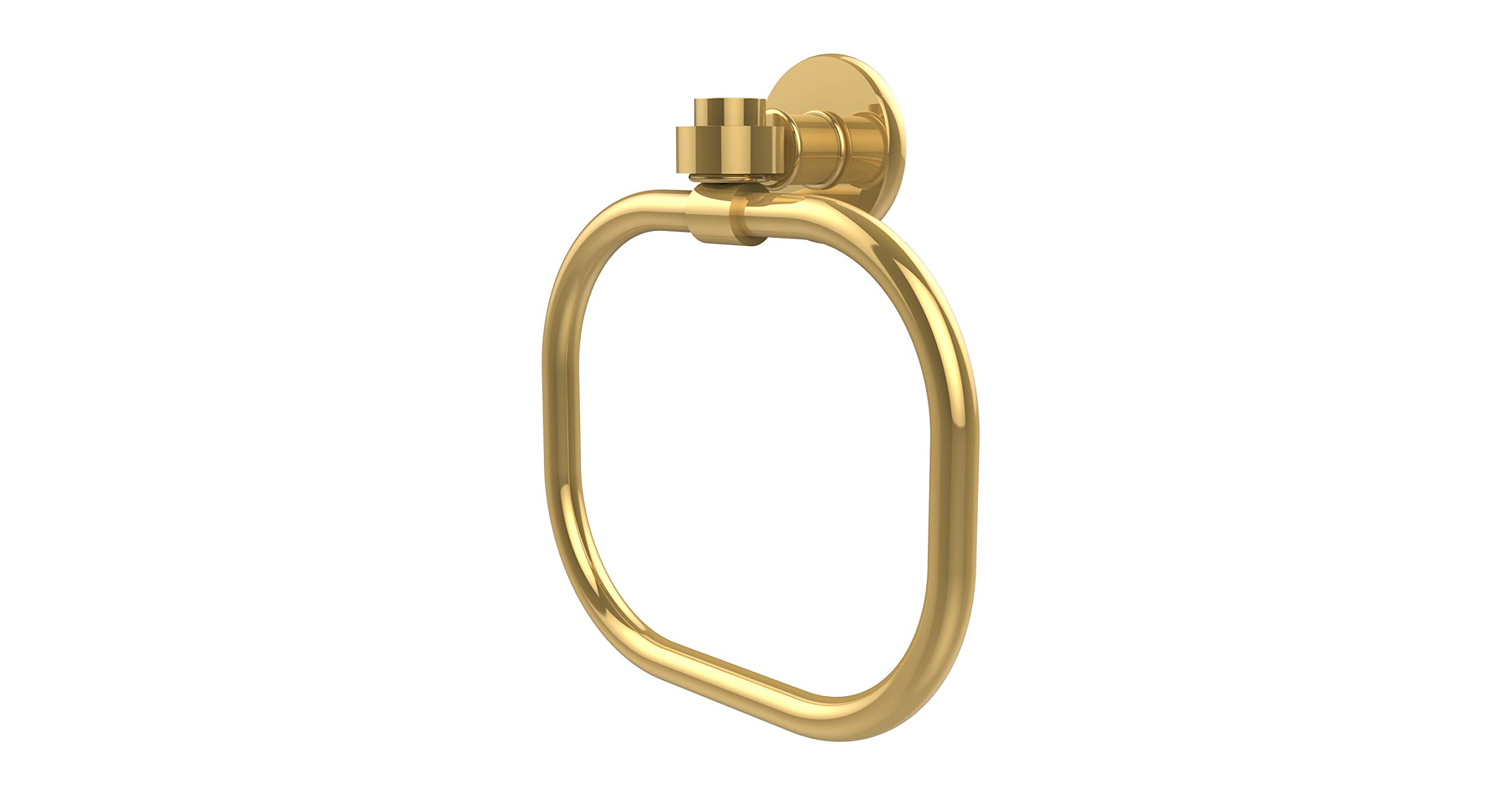 Allied Brass 2016 Continental Collection Towel Ring, Polished Chrome