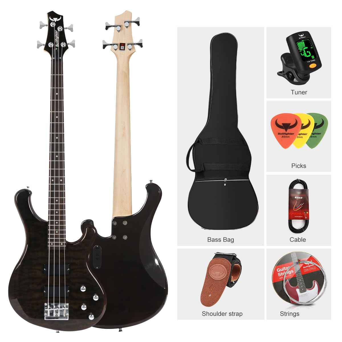 Bullfighter 4弦エレキベース 黒 Bullfighter 4弦エレキベース 黒 楽天市場】Bullfighterエレキ