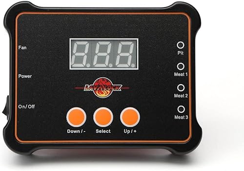LAVALOCK ATC-3 - Controlador de temperatura para barbacoa WI-FI con Bluetooth 4 sondas de 35 CFM WiFi para fumadores
