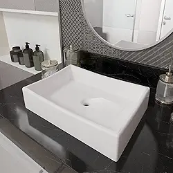 Cuba Pia para Banheiro Retangular Dalla Branco