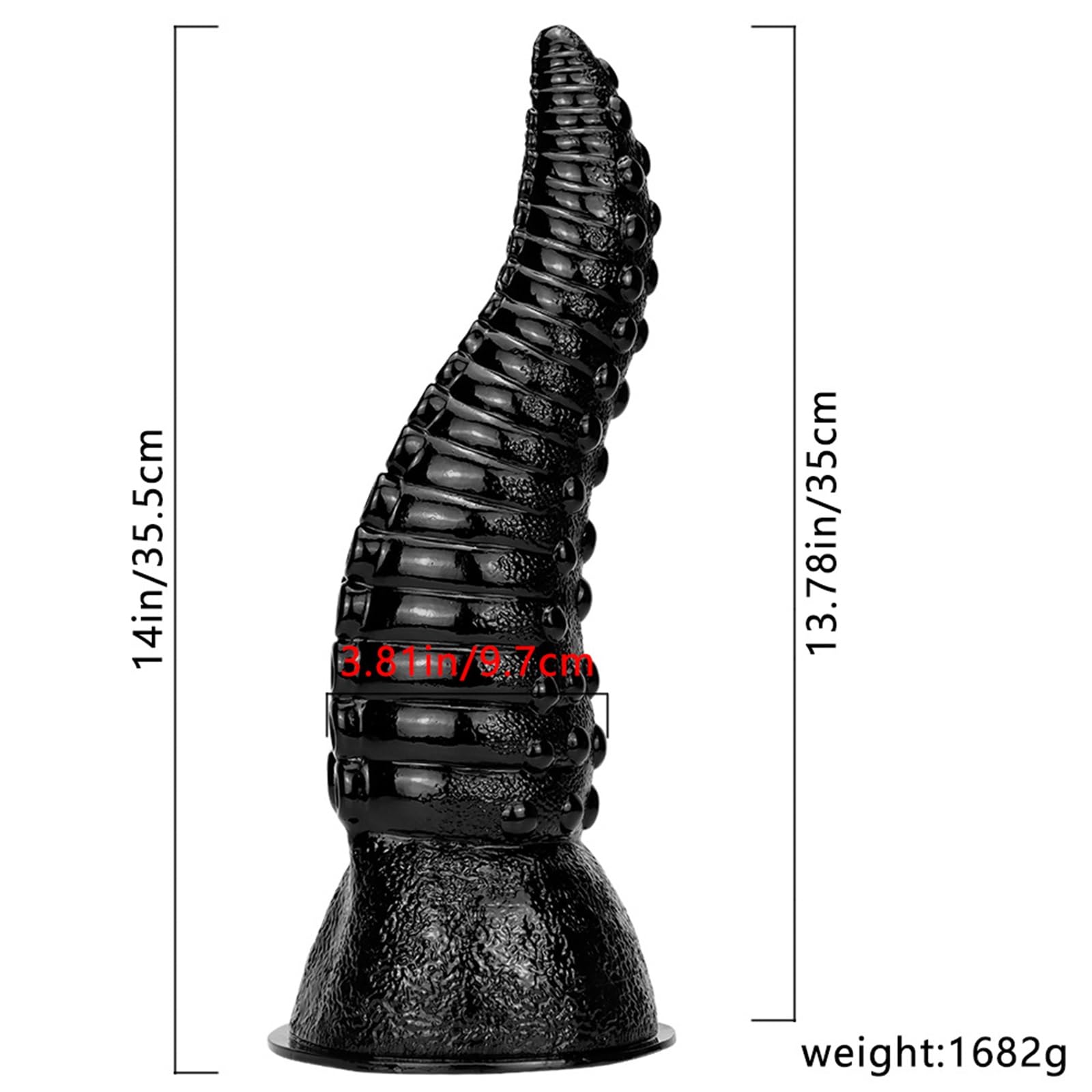 XXL Tentakel Dildo 35.5cm Realistischer Dildo Monster Dildo Mit Starkem Saugnapf Analdildo Butt Plug Alien Dildo Vagina Anal Masturbator Realistischer Dildo Sexspielzeug Für Frauen Männer Paare