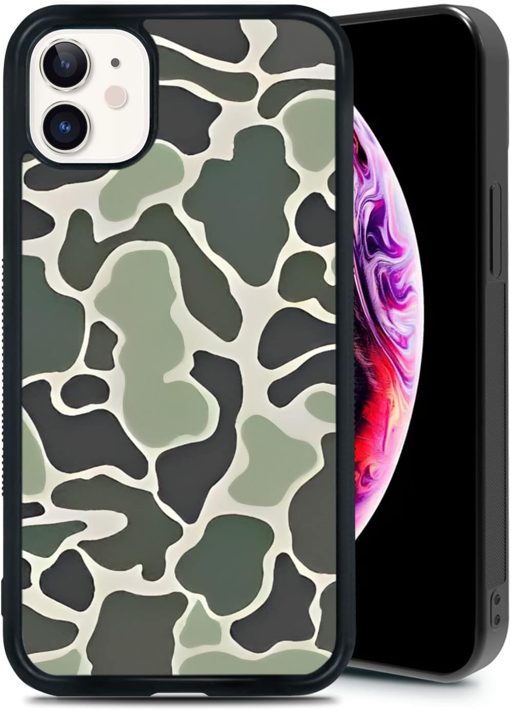 RSMTCI Old Camo Case for iPhone 11 Case Silicone Ultra