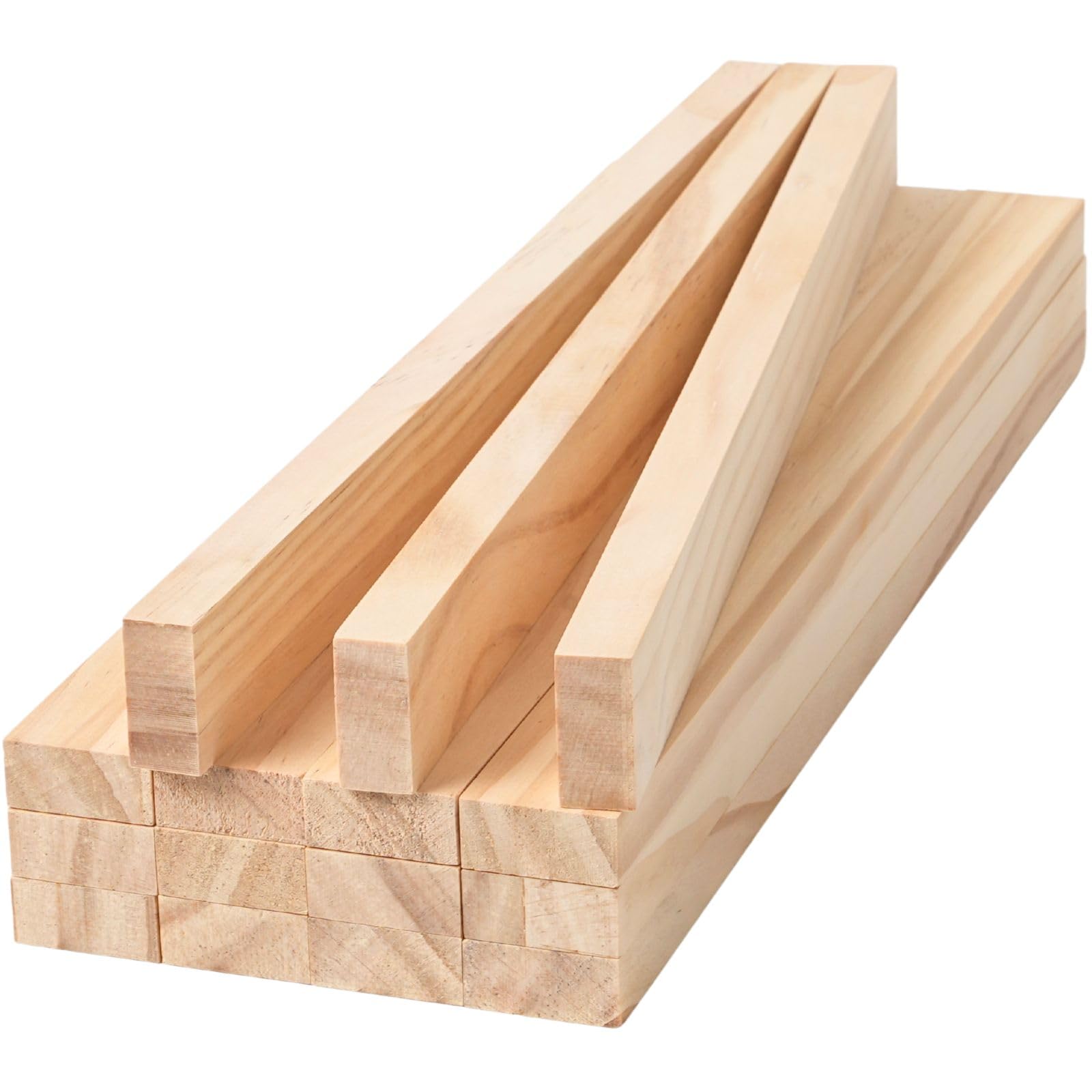 Unfinished Wood Strips - 15 Dowels 1/4x1x12 -13 Unfinished Wood Strips - 15 Dowels 1/4x1x12 -13