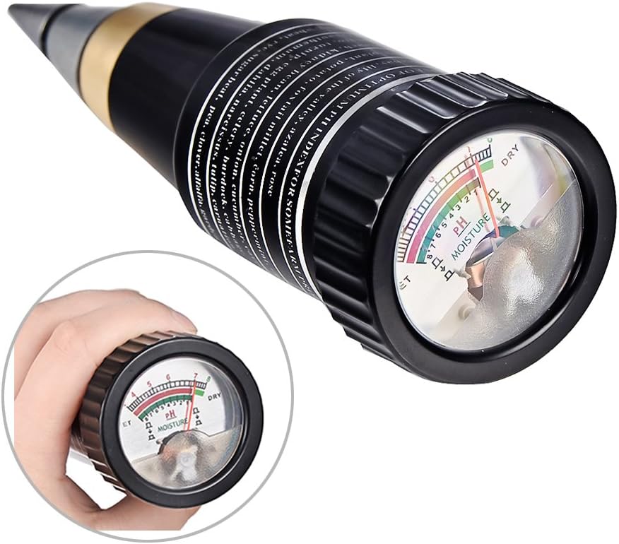 Mudder Soil pH Meter Tester for Testing Soil pH Acidity and Moisture of Garden, Farm