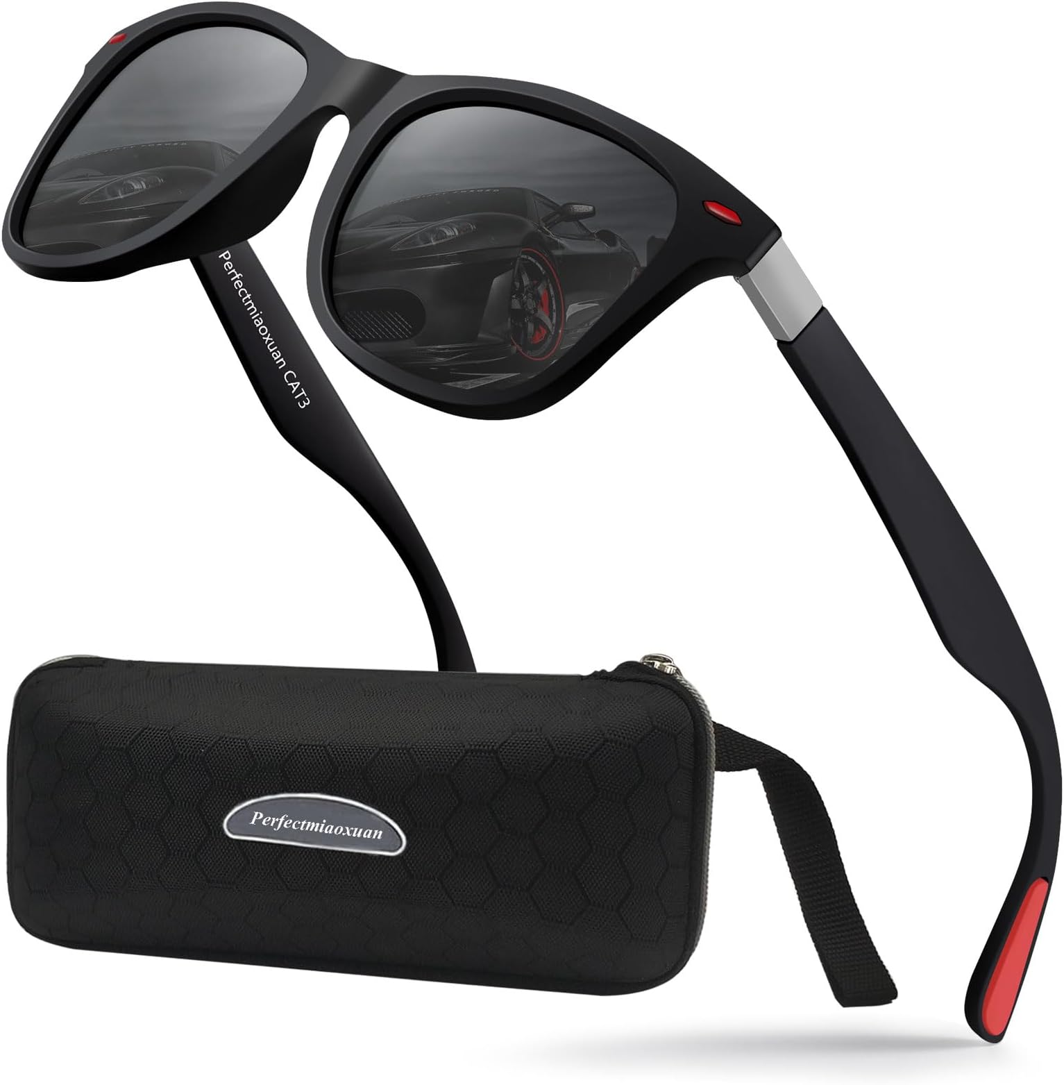 Polarised Sunglasses Mens Women Retro For Summer Travel Holidays Fishing Driving Hiking Ultralight Classic Vintage Sun Glasses UV Protection