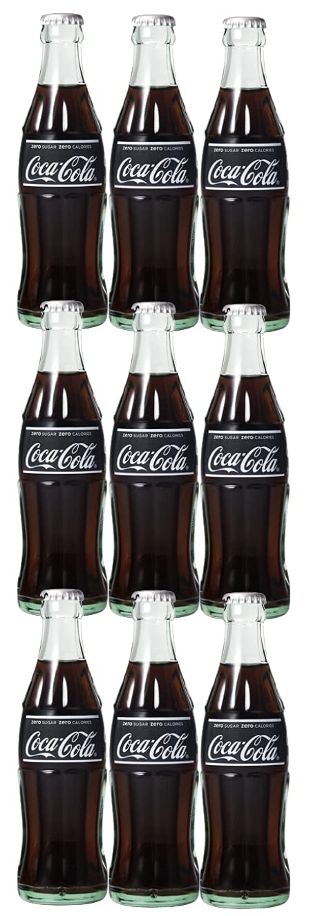 Amazon | コカコーラ ゼロ レギュラー瓶190ml x 9本 | Coca-Cola(コカ 