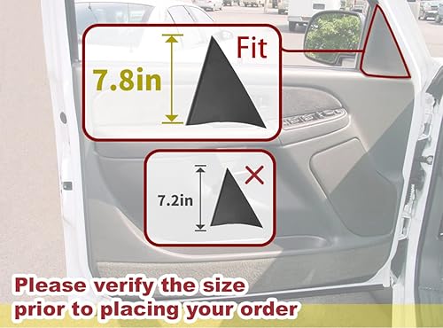 Miniatura 2 de Repuesto para panel de moldura superior de puerta delantera lado izquierdo del conductor 2007-2013 Chevrolet Silverado GMC Sierra Yukon 25857289