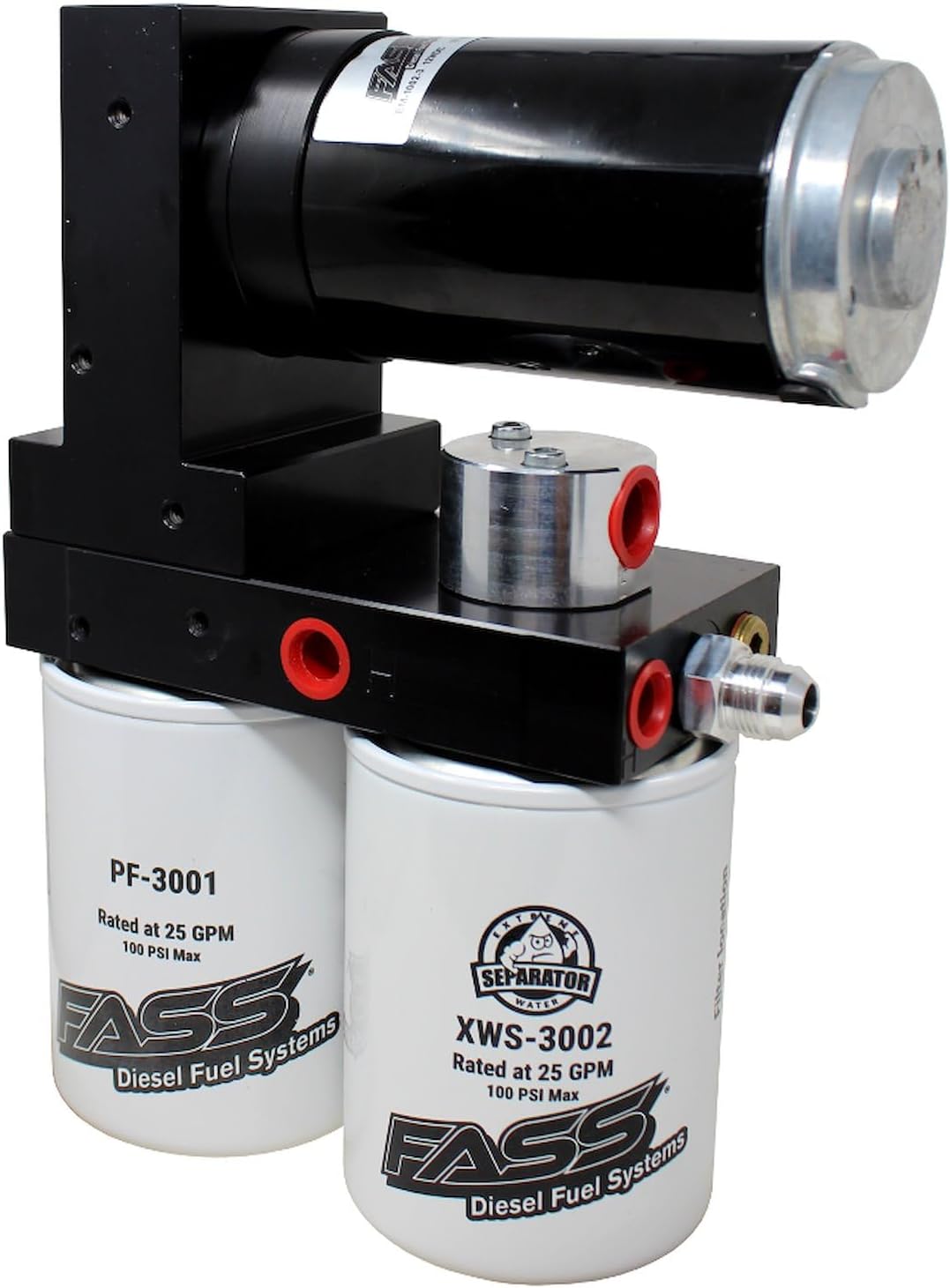 FASS TSN16140F110G Titanium Signature Series Diesel Fuel Lift Pump 140GPH fits Ford Powerstroke 6.7L 2017-2021