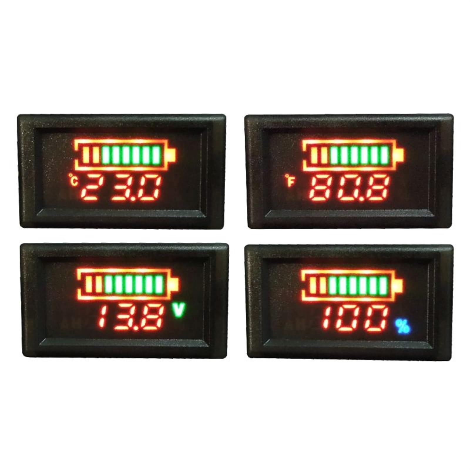 Indicatore Del Livello Di Carica Della Batteria Al Piombo ACID 24V - Foto 10