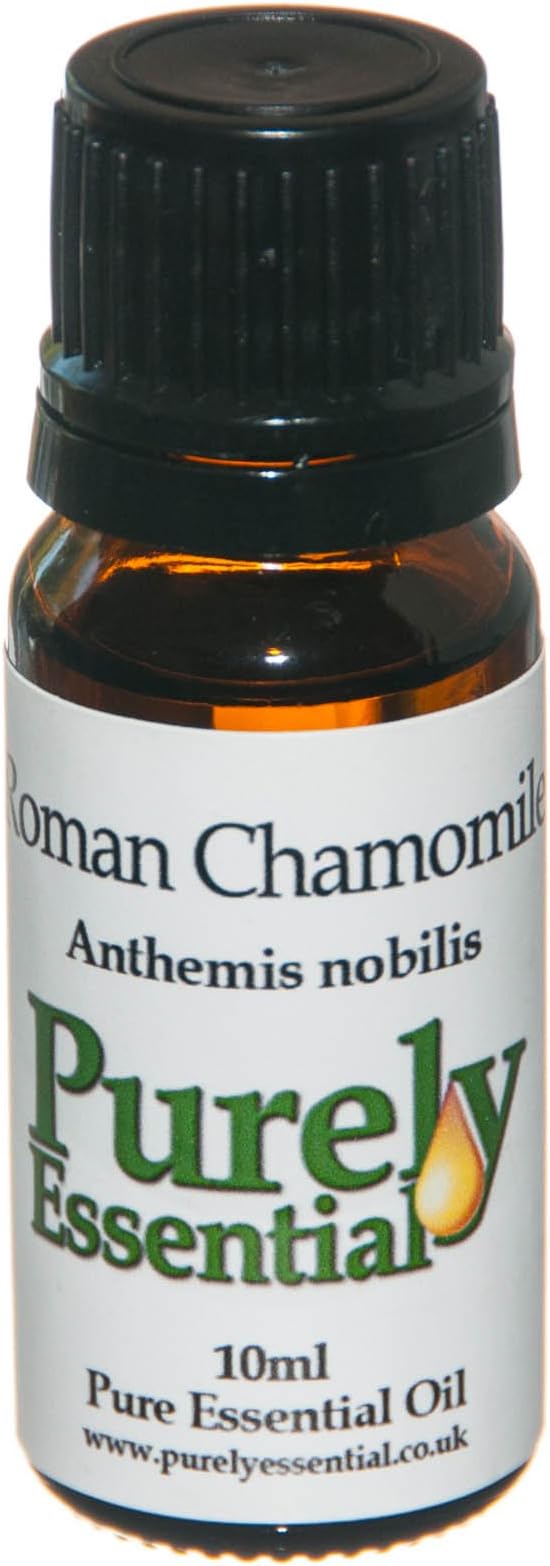 Roman Chamomile Essential Oil 10ml Pure and Natural, Purely Essential