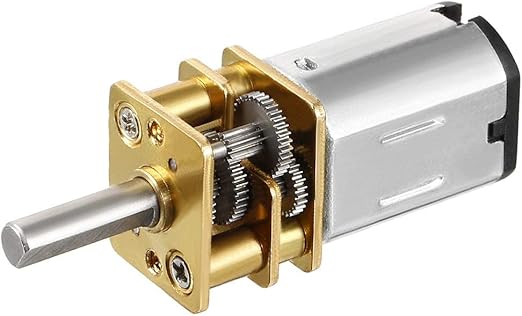 Greartisan DC 12V 600RPM N20 High Torque Speed Reduction Motor with Metal Gearbox Motor for DIY RC Toys