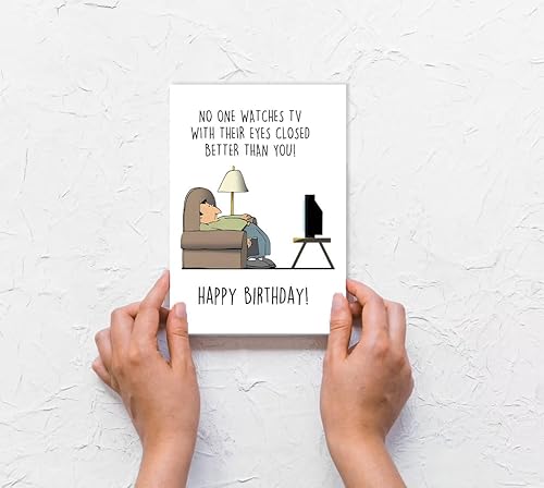 Miniatura 5 de XXDJLP Funny Birthday Card for Men Women, Happy Bday Gift for Uncle, Hilarious Birthday Card for Dad, Husband, Grandpa, Humor Fathers Day Card