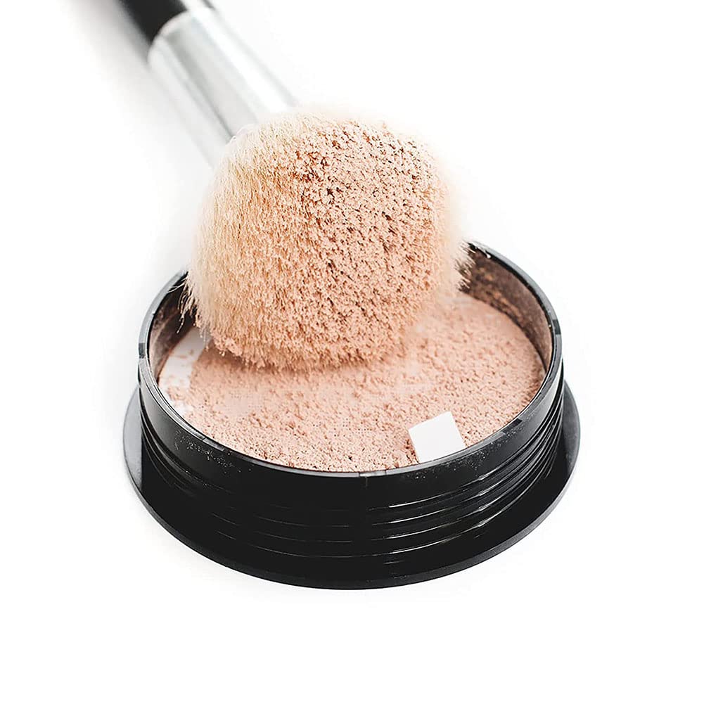 Real Techniques Professional Kabuki Blush Brush - Perfect for Foundation Bronzing and Buffing, Black - Image 4