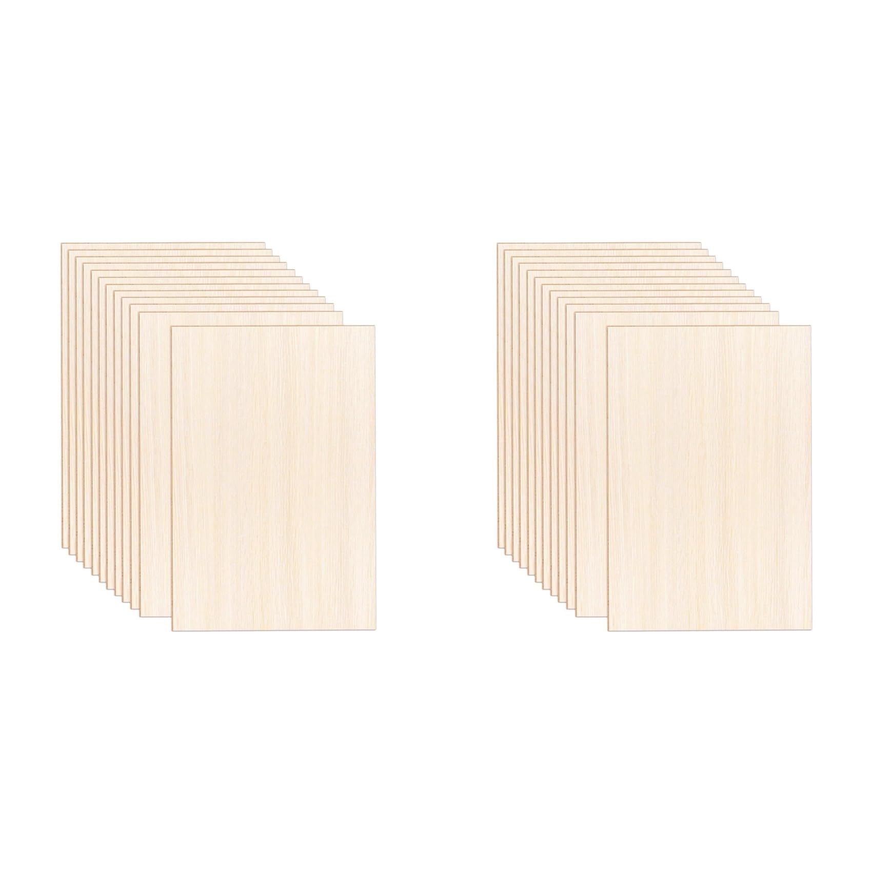Contreplaqué balsa mince 12x8 pouces pour découpe laser et plaque bois artisanat