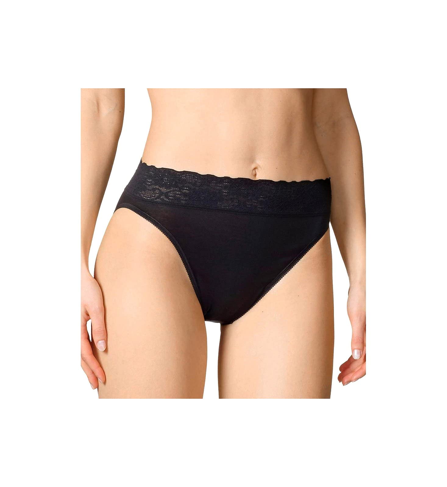 Calida Lycra Lace Hi Cut Brief Panties