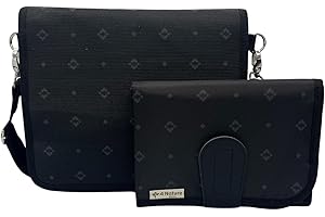 4 Nature Diaper Clutch Bag with Wipe Holder & Changing Pad Bundle