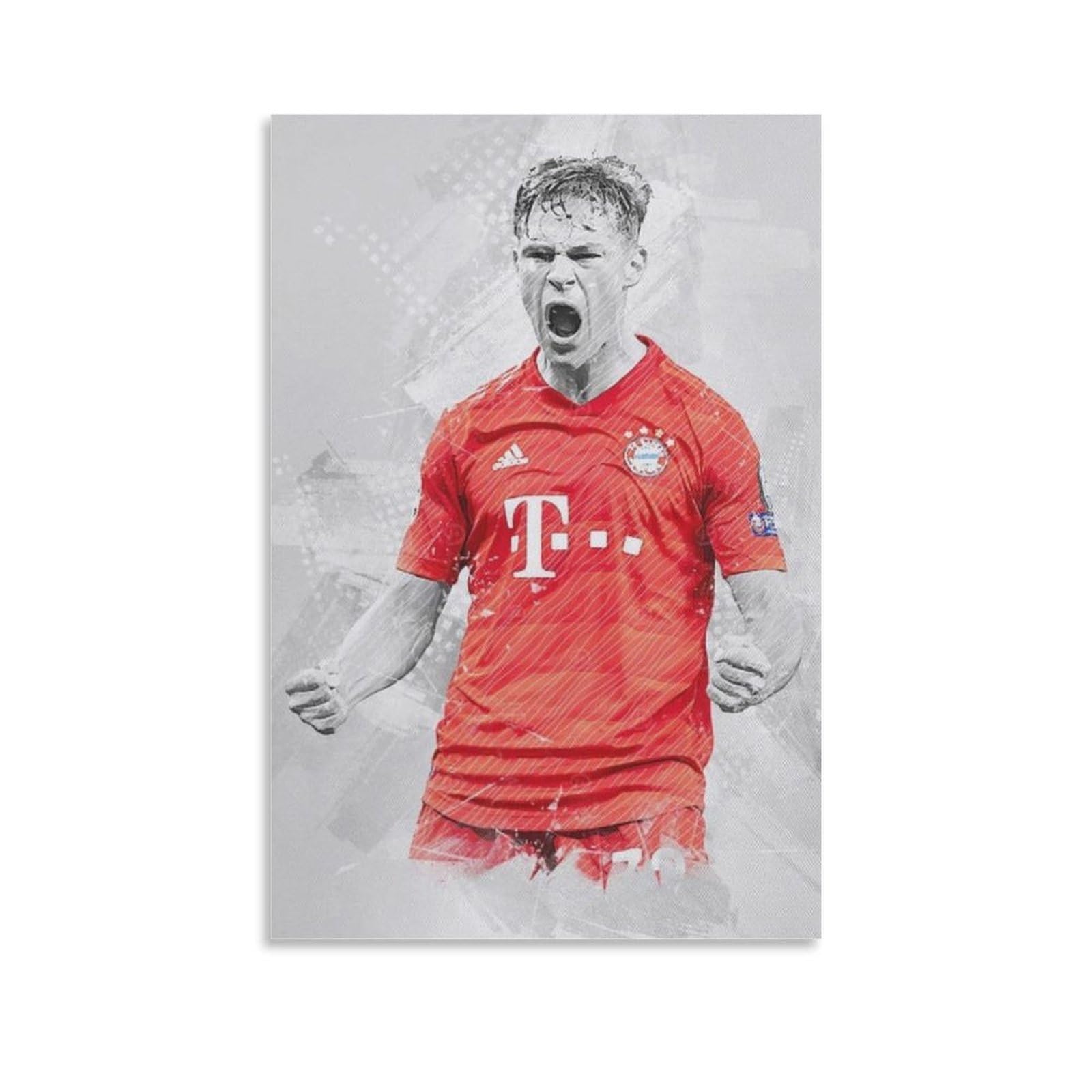 FCOIN Joshua Kimmich Canvas Poster Canvas Art Poster And Wall Art Picture Print Modern Family Decor Posters 16x24inch(40x60cm)