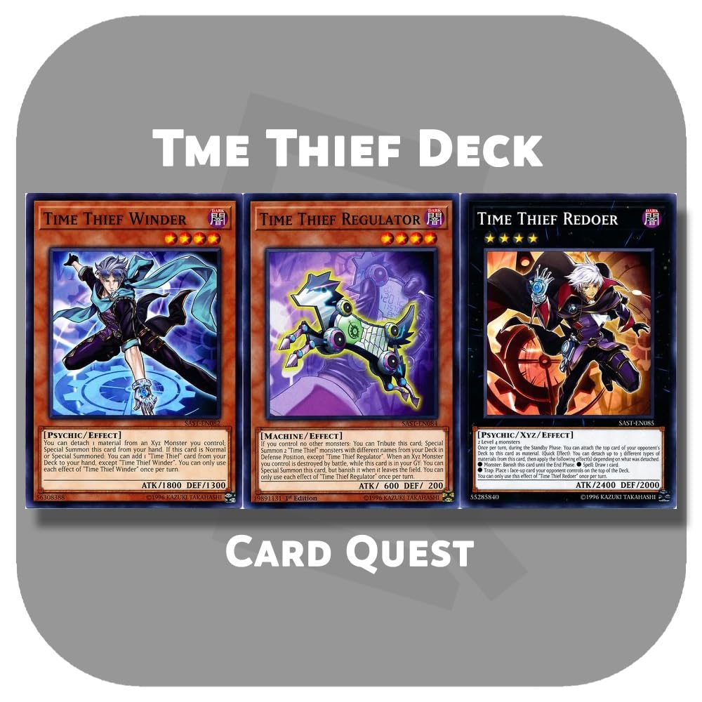 Complete Custom Deck for Yu-Gi-Oh! - Time Thief Xyz Deck
