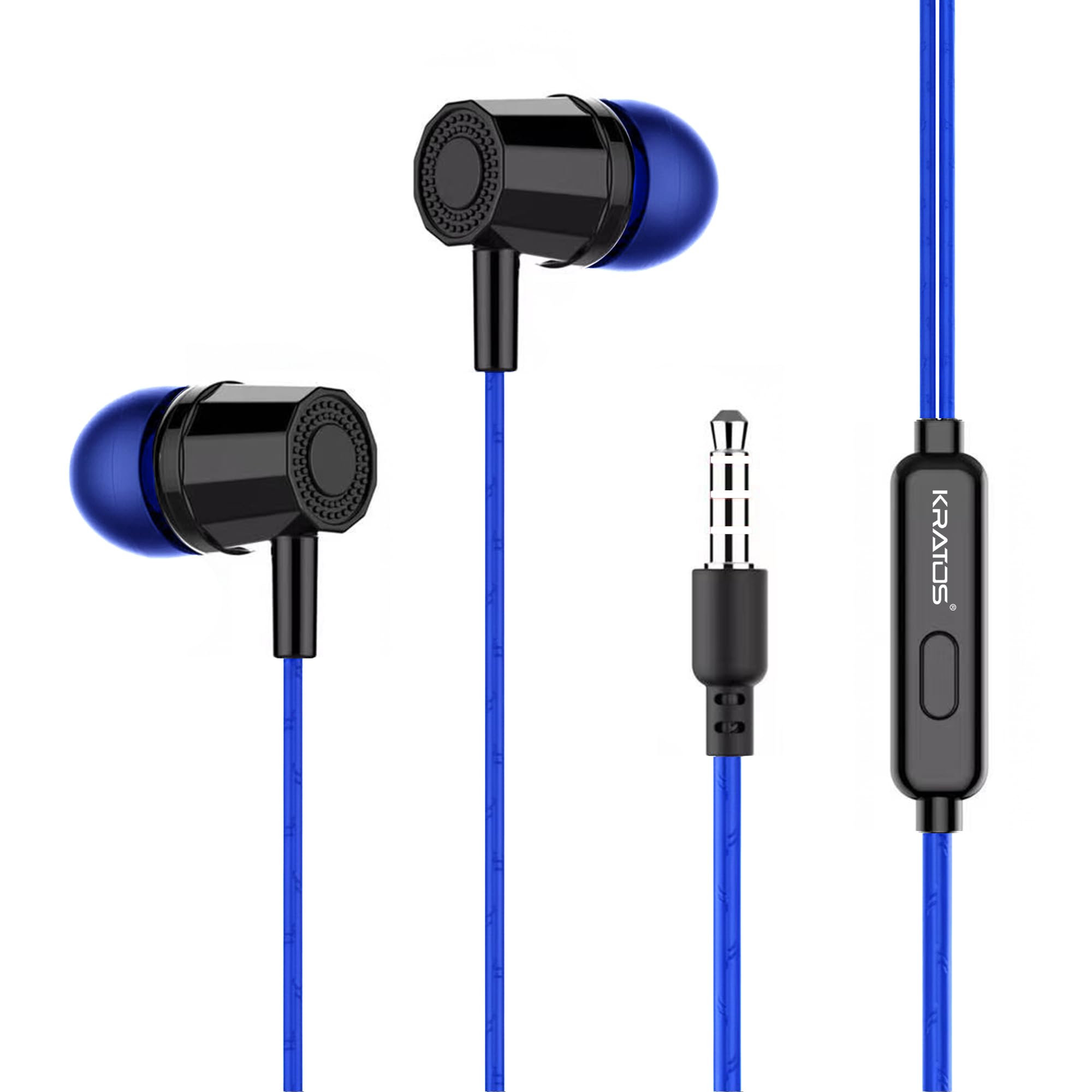 Kratos E02-Blue Earphone-image-21
