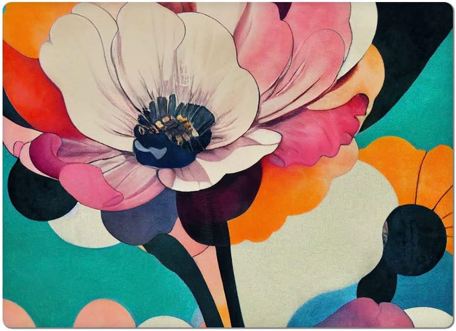 Spring Blossom Car Magnet 2 PCS - Hawaiian Car Magnet - Illustration Sticker