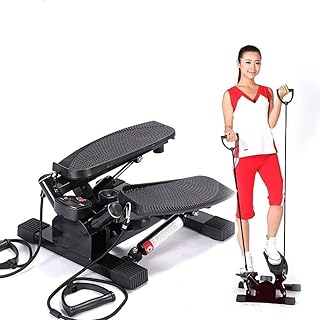 EVANEM Steppers for Exercise, Mini Stepper Machine Step Fitness Machines, Mini Stepper,Mini Fitness Exercise Machine-Mini Elliptical Foot Pedal Stepper Step Trainer Equipment