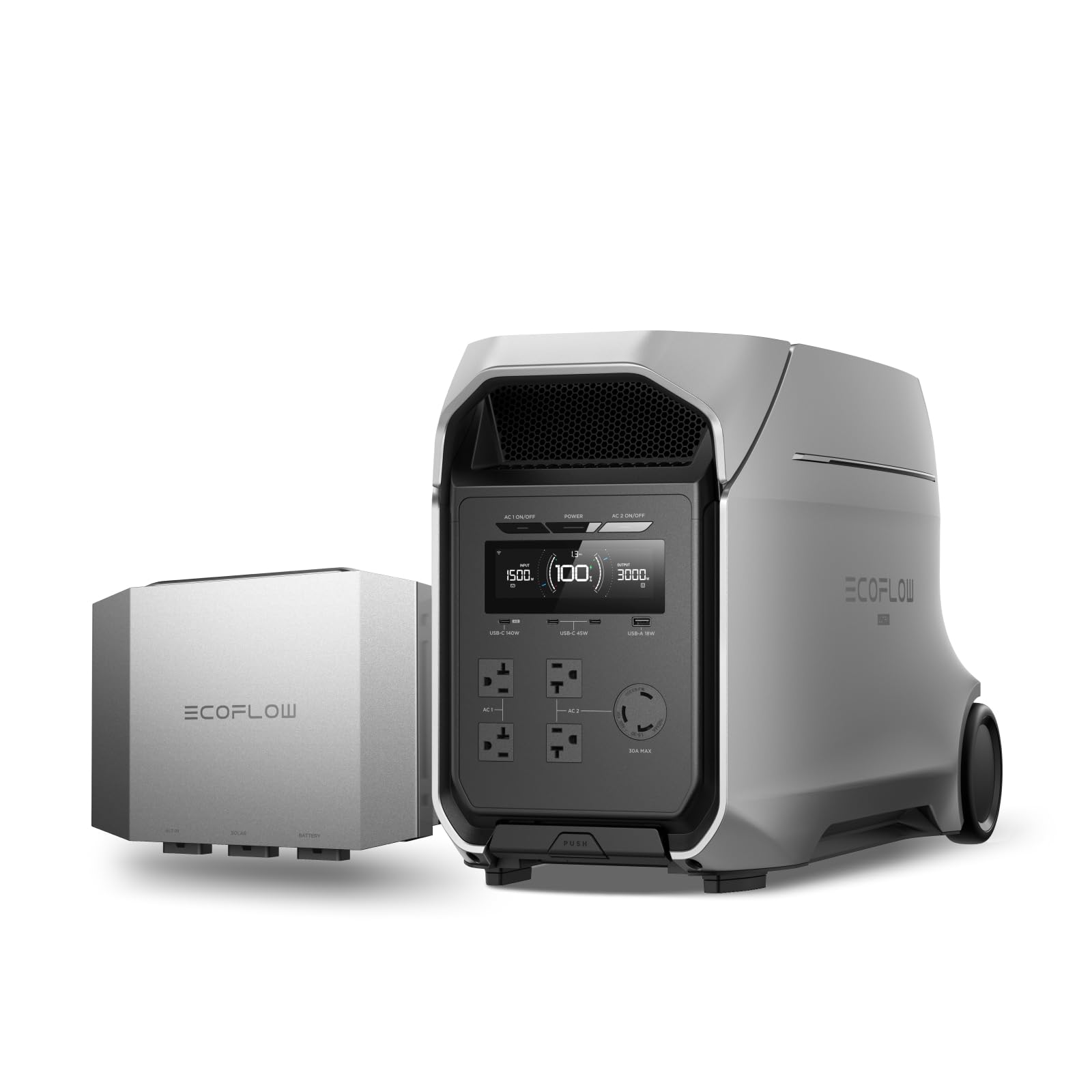 Amazon.co.jp: EcoFlow DELTA 3 Ultra Plus ポータブル電源 3072Wh+