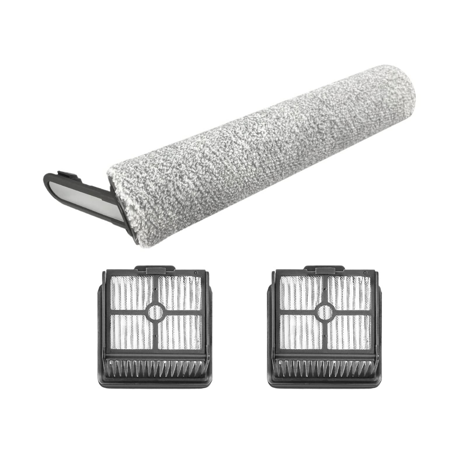 MhaRt Replacement for Xiaomi Compatible for Dreame H12 Wet Dry Cordless Vacuum Cleaner Spare Parts Accessories Washable Roller Brush Hepa Filter (Color : Set B)