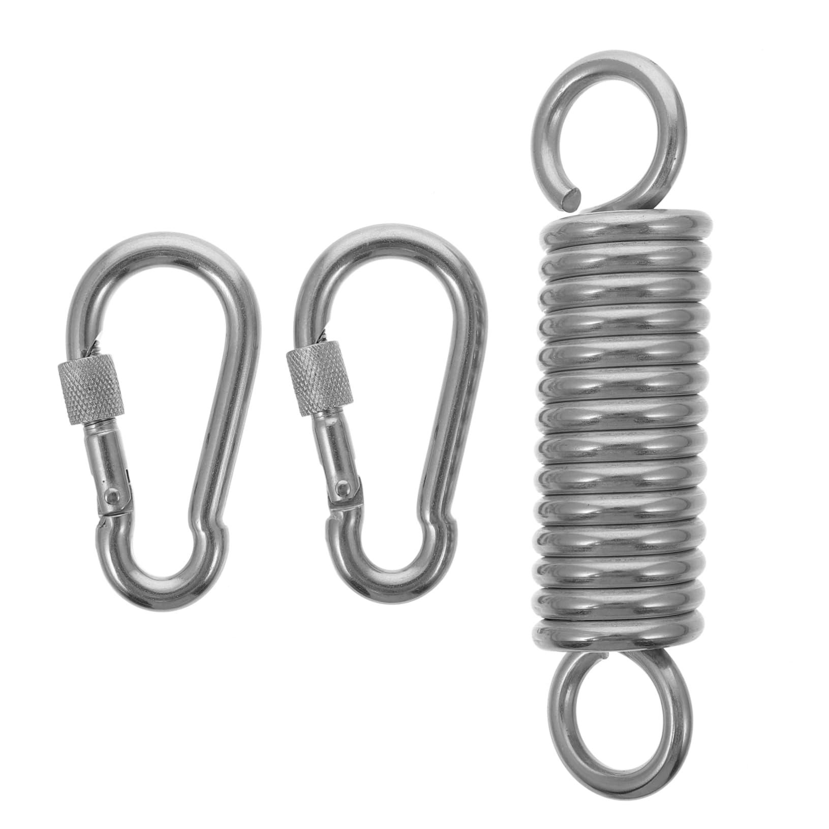 Luxshiny 1 Satz Hängematten Aufhängung Set Teiliges Robustes Federhaken Kit für Schwebesessel Stabile und Langlebige Lösung für Fitnessgeräte und Outdoor Aktivitäten