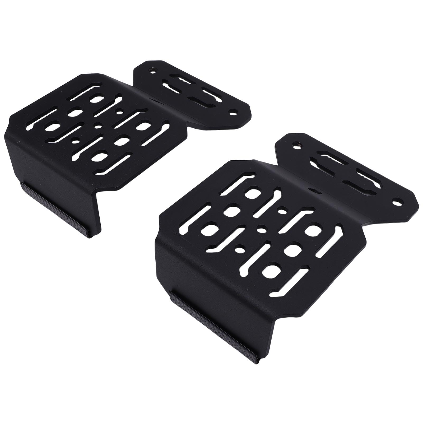 Generic Staffa di Montaggio per Sponda del Letto in Acciaio Resistente per, Tiene Saldamente le Pale, le Taniche di Carburante, gli Strumenti, Confezione da 2