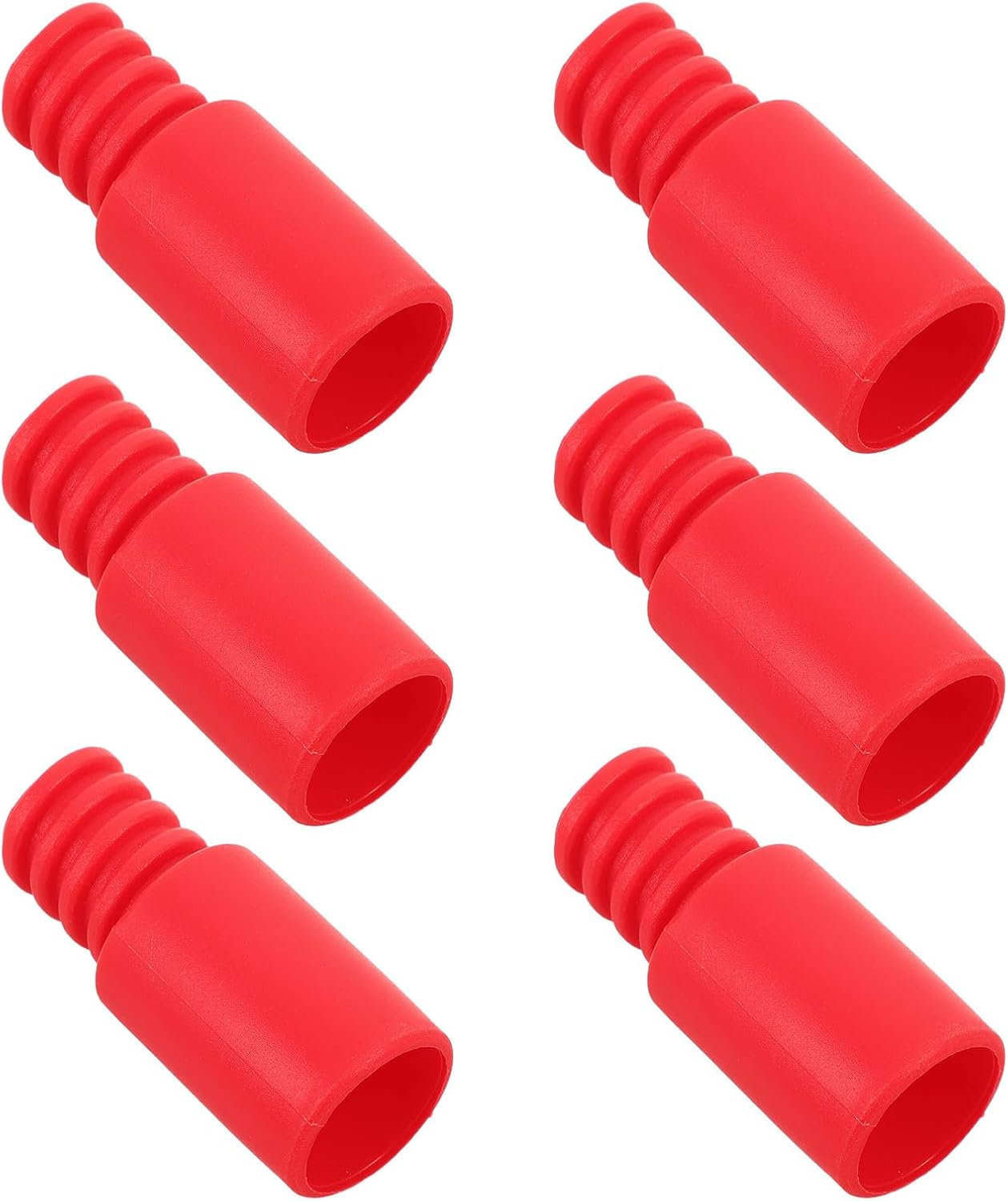 6pcs Threaded Tip Replacements for Mop Broom Handle End